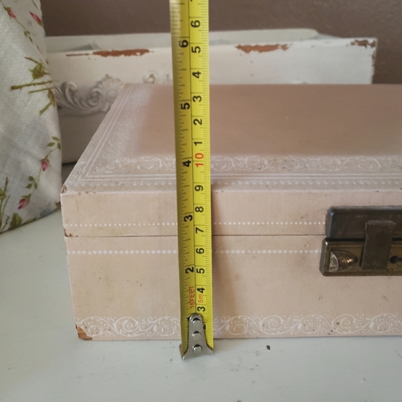 Vtg Pink Jewelry Box - Picture 10 of 11